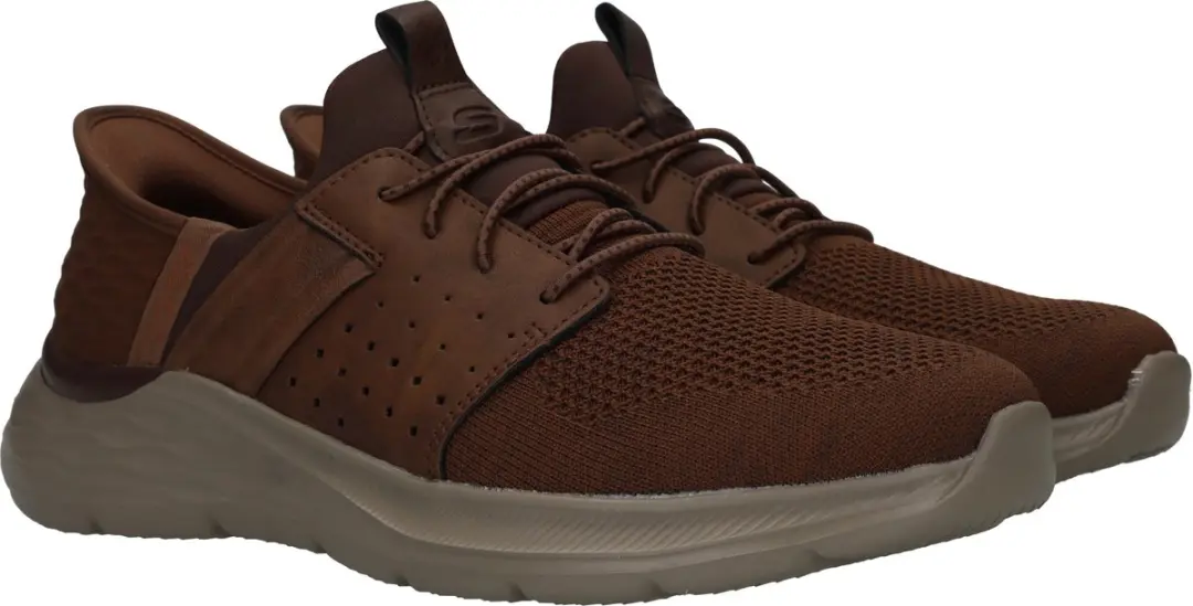 Skechers Garner Newick Heren Instappers - 41 - Almond
