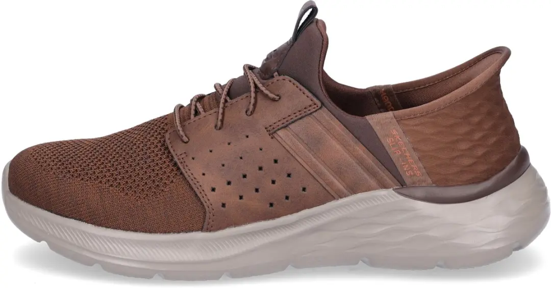 Skechers Garner Newick Heren Instappers - 41 - Almond