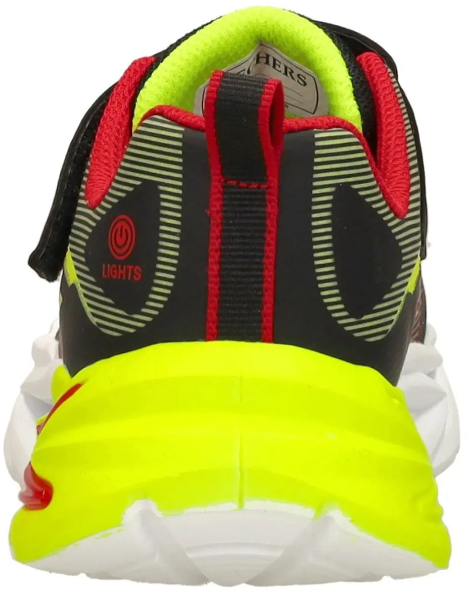 Skechers S Lights Flex Glow Ultra Jongens Sneakers - Zwart - afbeelding 6 van 6