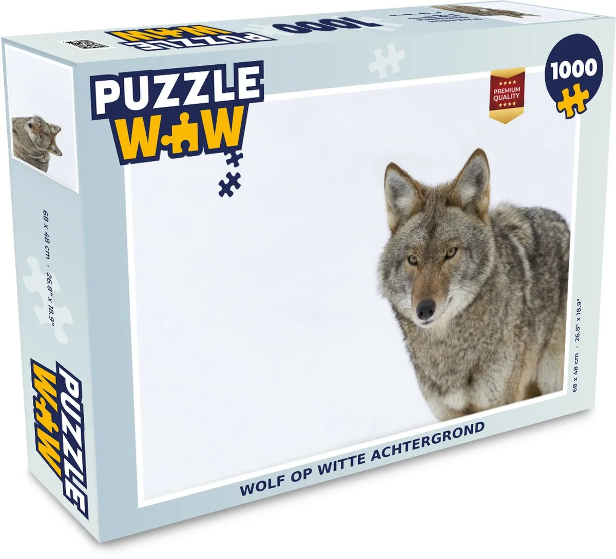 PuzzleWow Legpuzzel 1000 Stuks Multicolor