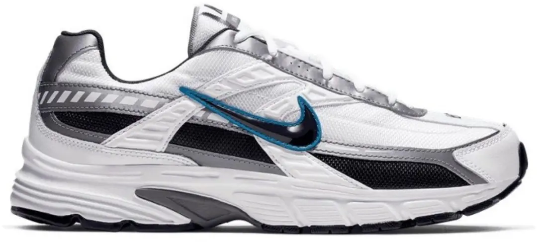 Nike Initiator Heren Schoenen - 45 - Wit/Zilver/Zwart/Blaauw