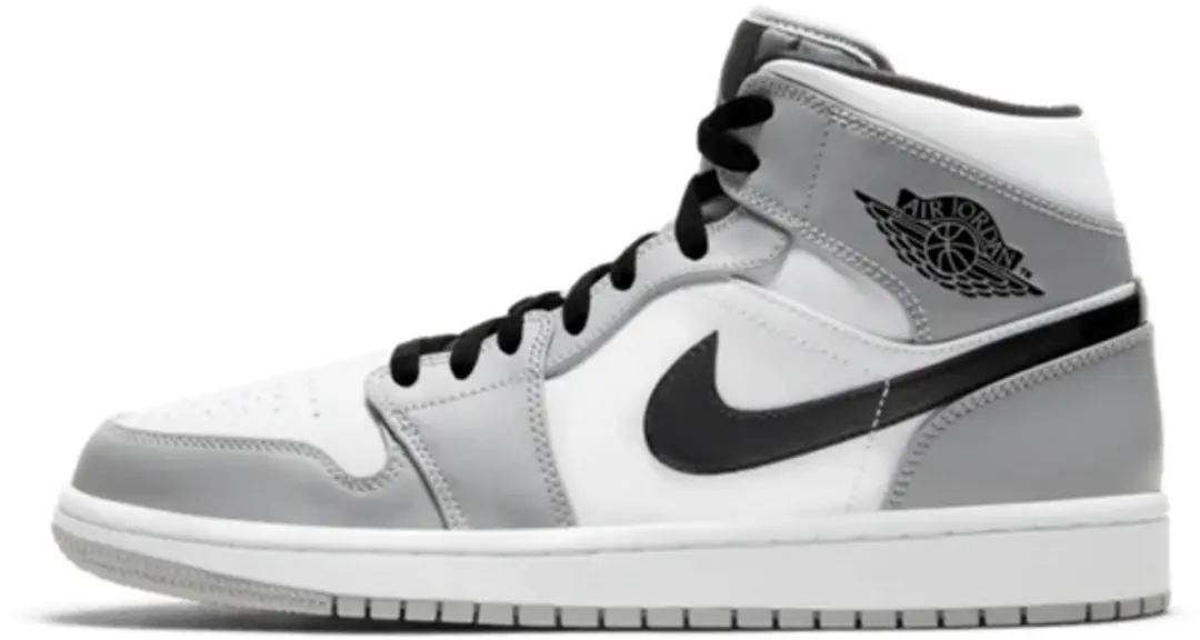 Jordan 1 Mid Light Smoke Grey (Women's)