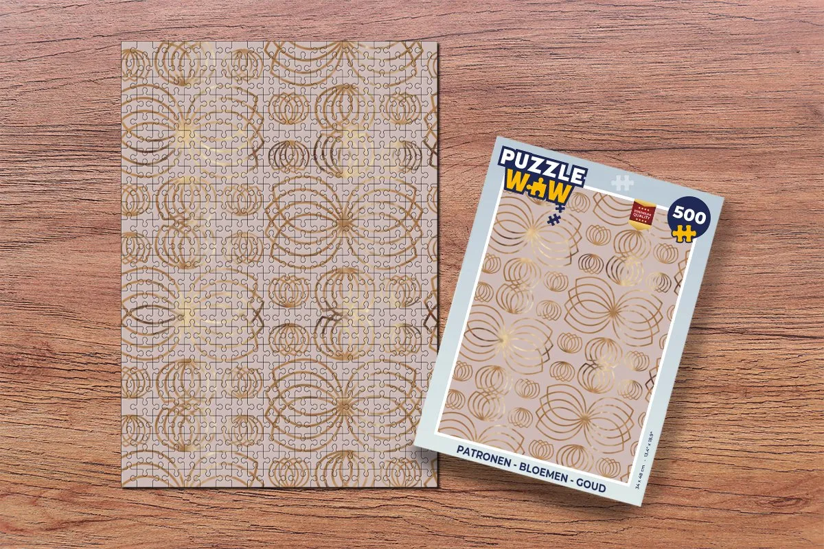 PuzzleWow Bloemen Legpuzzel 500 Stuks - Multicolor - MPN 7435051155158