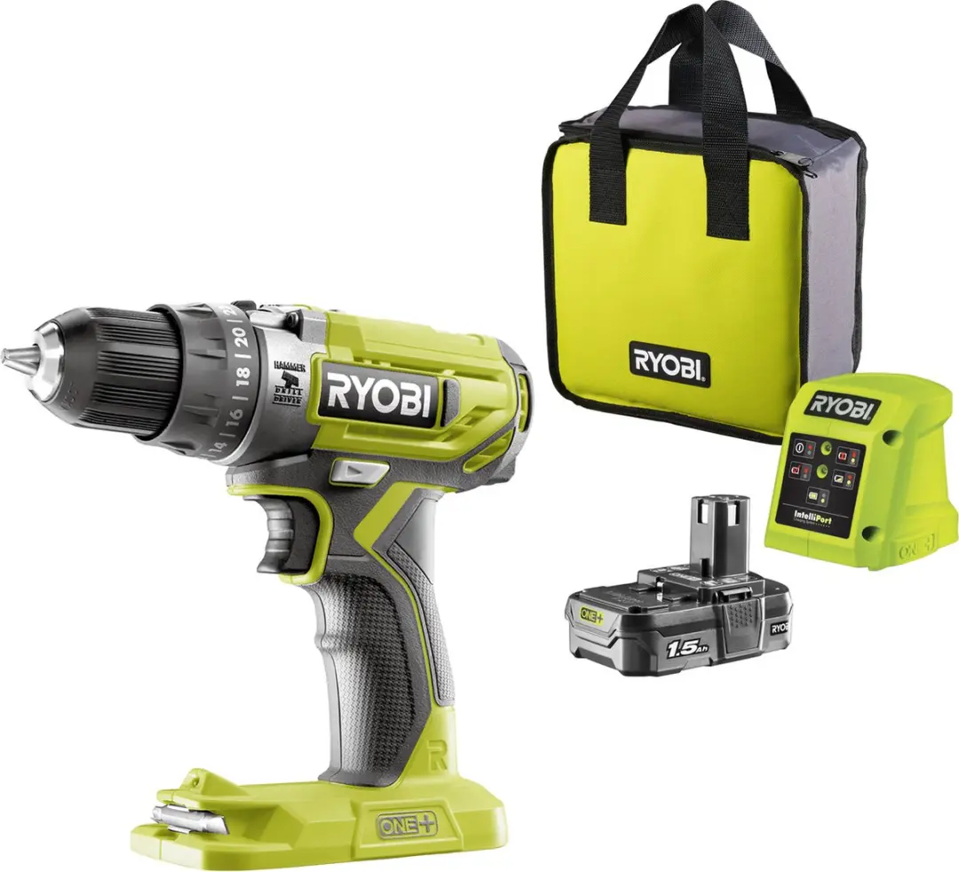 Ryobi ONE+ R18PD2-115S Klopboormachine