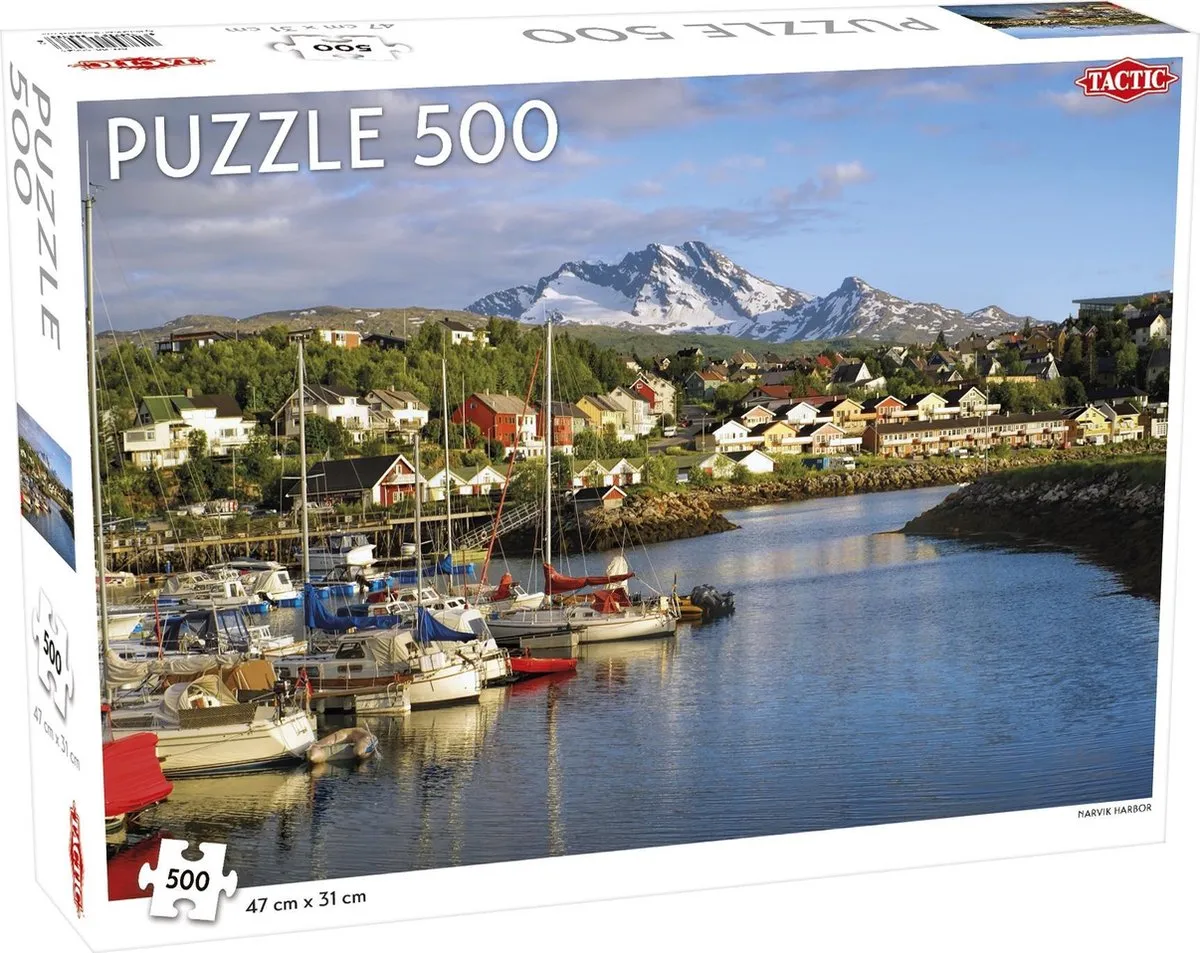 Tactic Puzzel Around the World Narvik Harbor