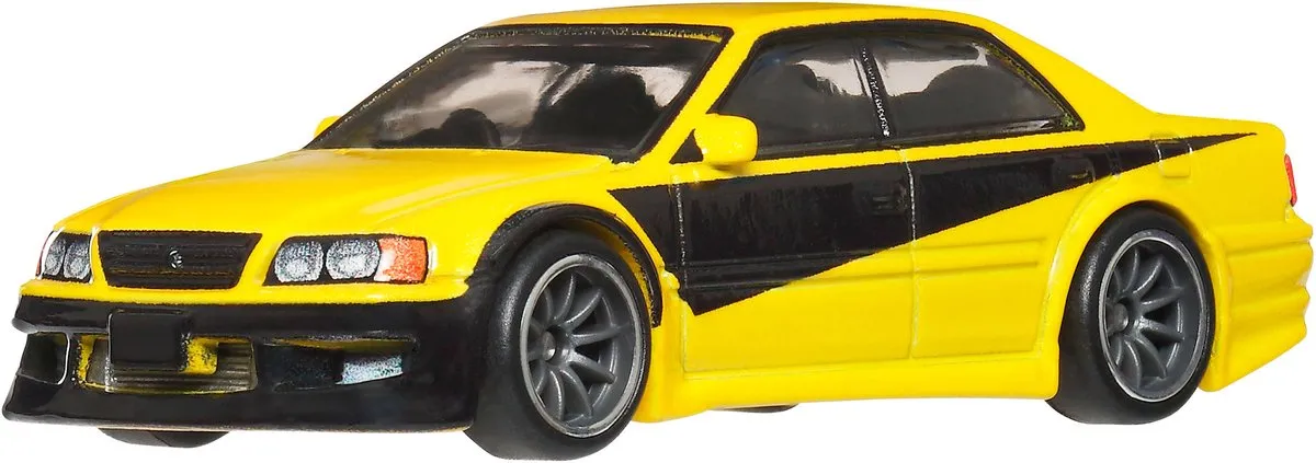 Hot Wheels Fast & Furious Toyota Chaser JZX 100 JBL89 - Geel
