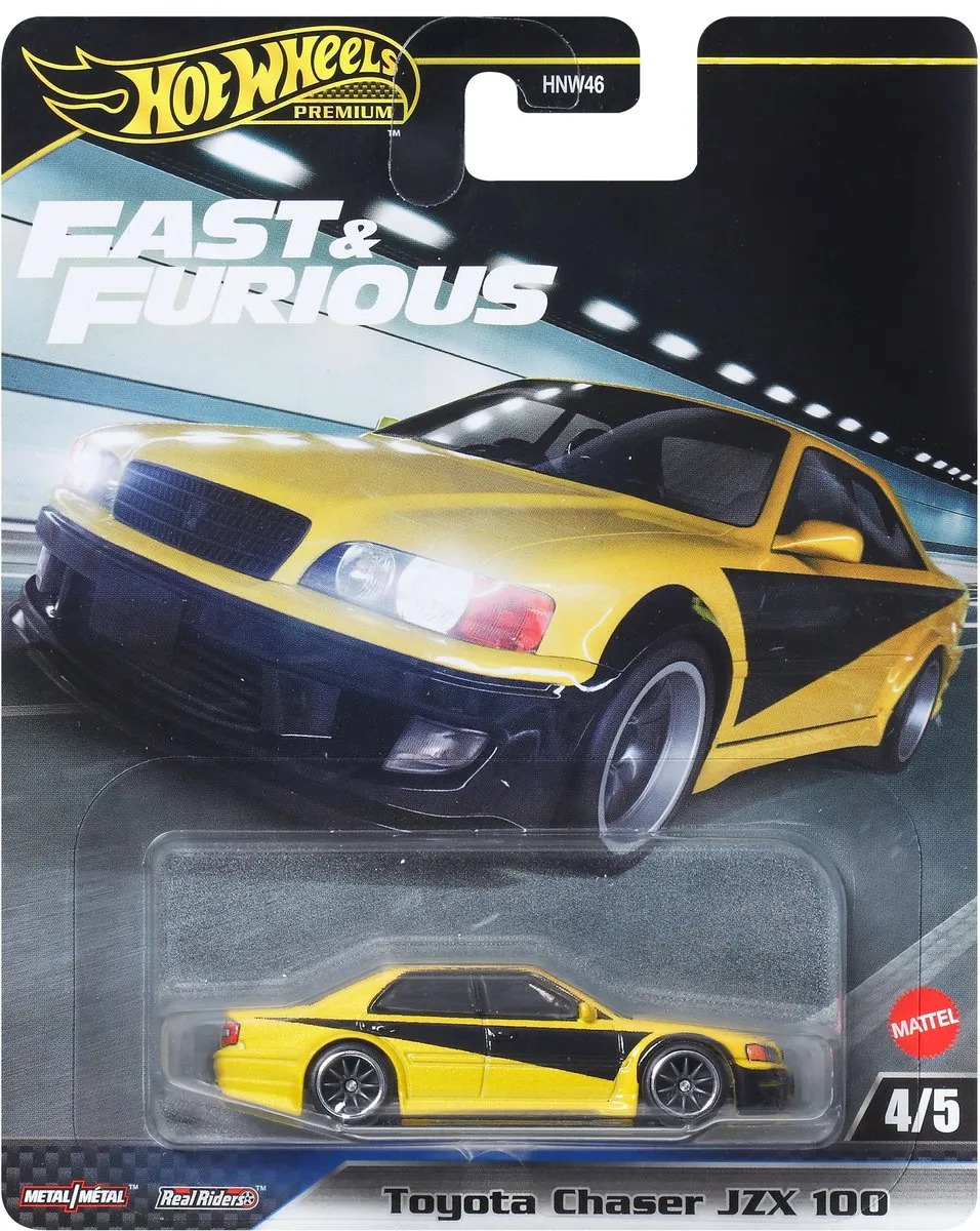 Hot Wheels Fast & Furious Toyota Chaser JZX 100 JBL89