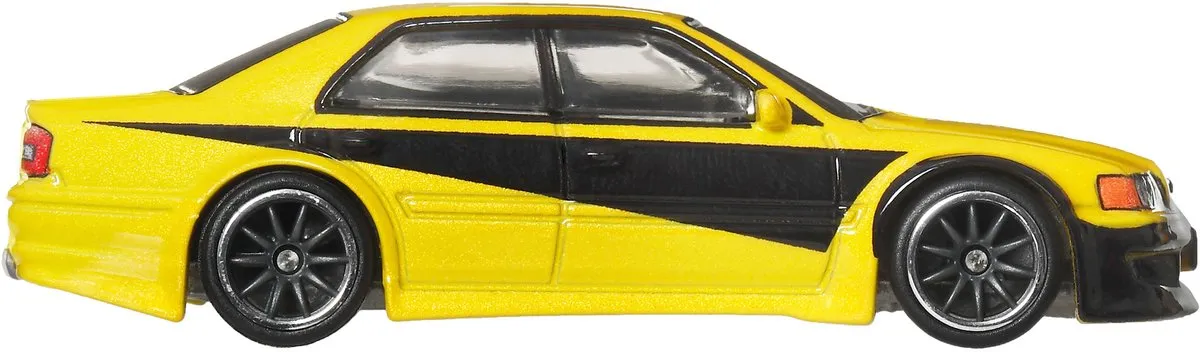 Hot Wheels Fast & Furious Toyota Chaser JZX 100 JBL89 - Geel