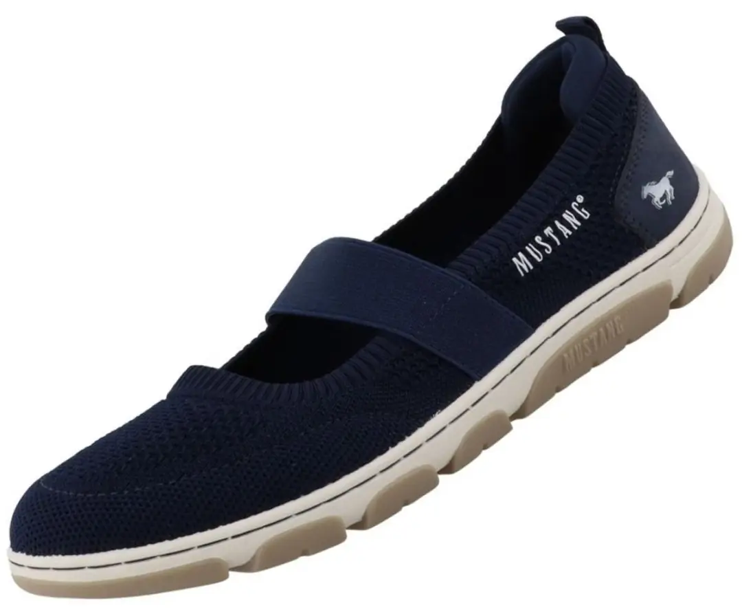 Mustang dames ballerina blauw