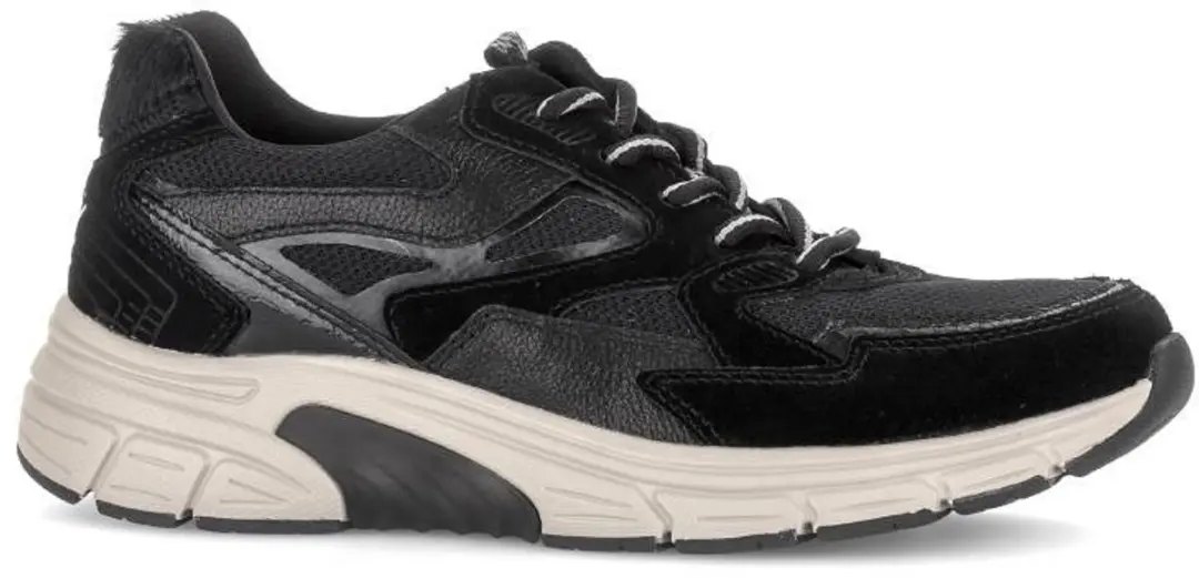 Gabor 0306.01.001 Dames Sneakers - 40 - Zwart - afbeelding 2 van 6