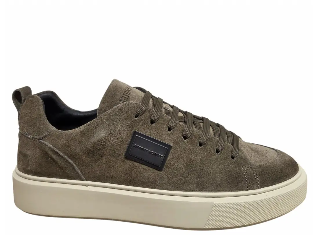 Antony Morato MMFW01939 2077 Nut Sneakers Taupe Suede Heren