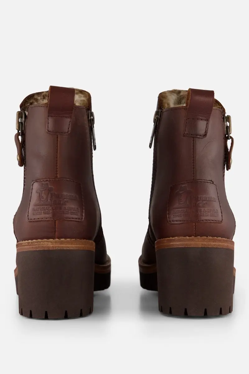 Panama Jack Pauline B9 Enkellaarsjes cognac