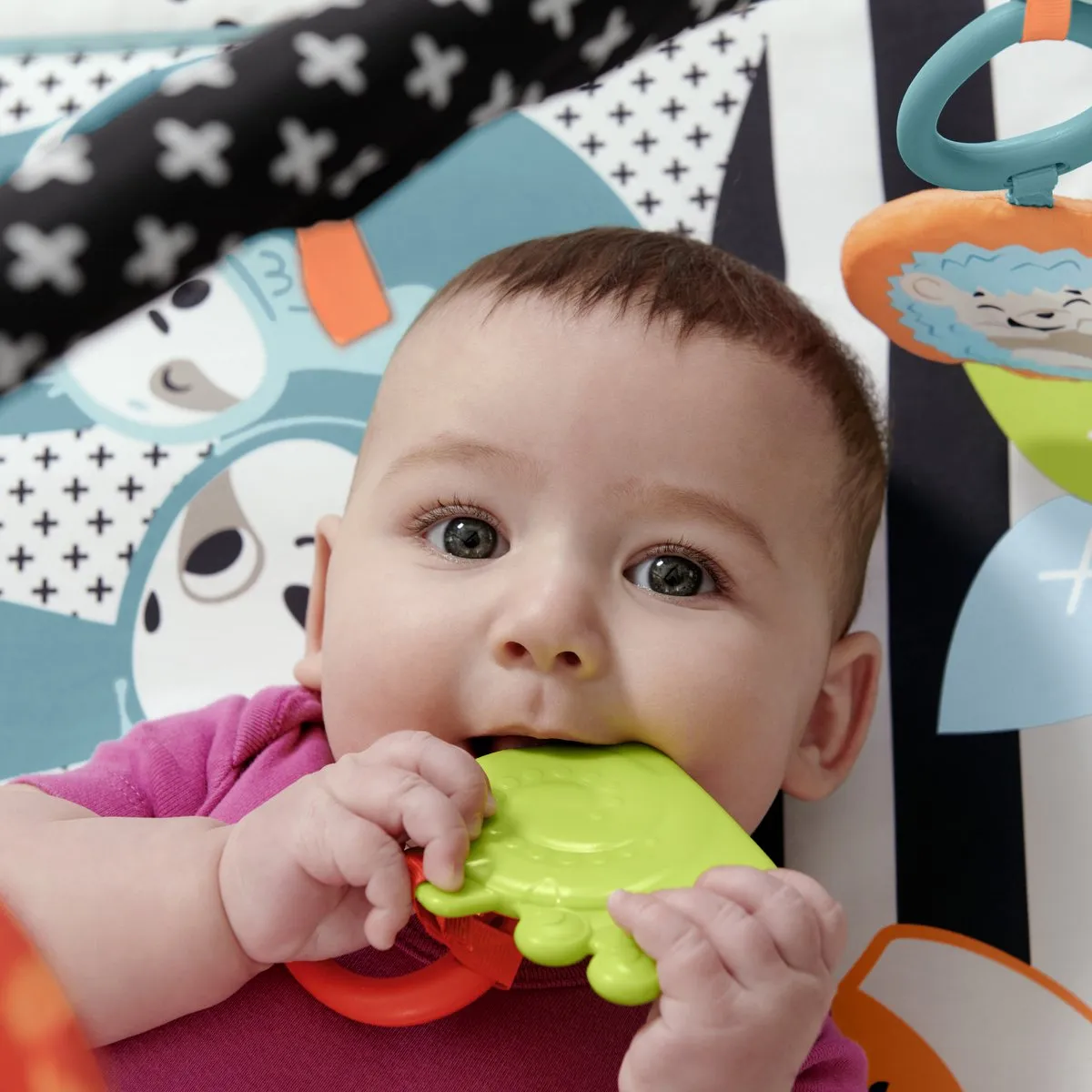 Fisher-Price 3-in-1 Muziek Glow & Grow Gym - 6 Speelelementen
