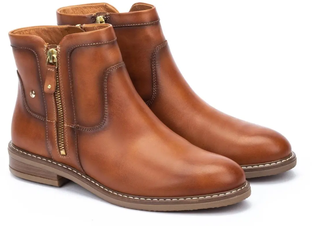 Pikolinos Aldaya W8J Laarsjes - Cognac - Maat 41