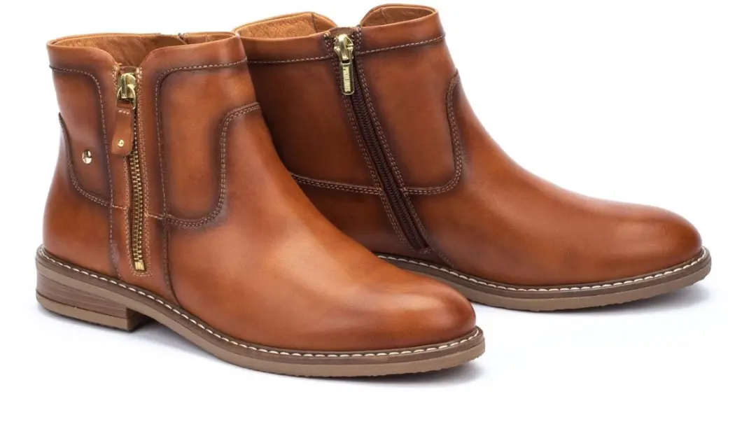 Pikolinos Aldaya W8J Laarsjes - Cognac - Maat 41