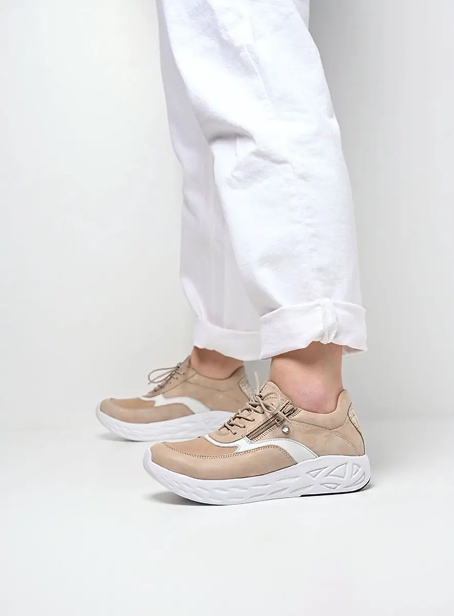 Wolky Dames Sneakers 05703 Vitality S2F - Beige - afbeelding 5 van 6