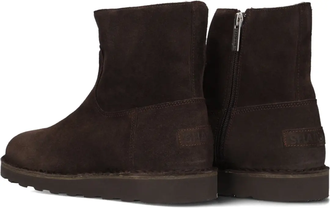 Shabbies Palissa Mia Zip Boots Dames - Bruin - Maat 40