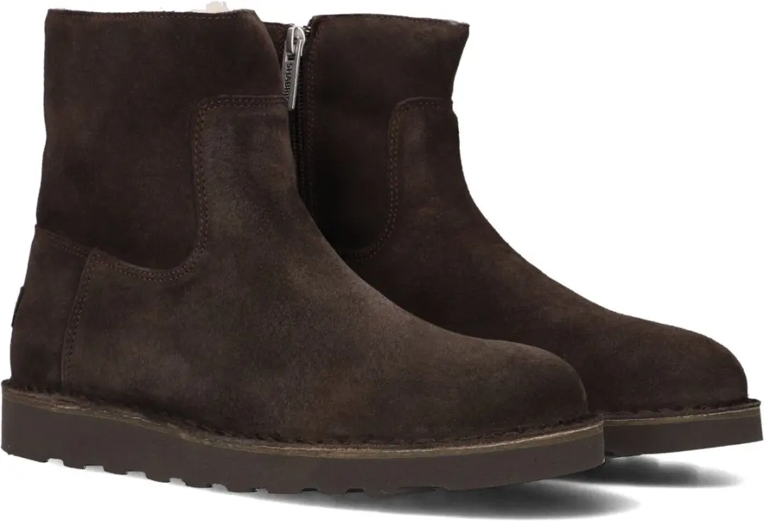 Shabbies Palissa Mia Zip Boots Dames - Bruin - Maat 40