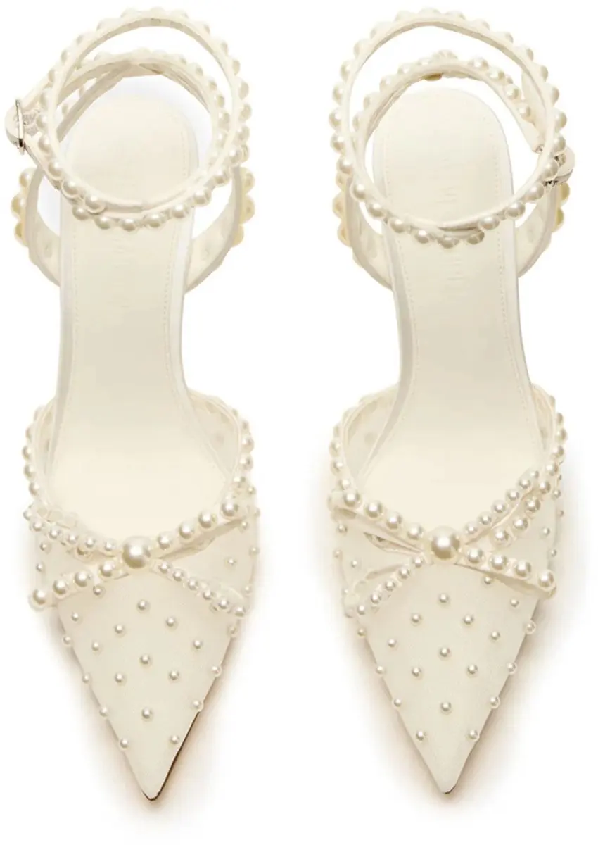 Steve Madden Val-M Dames Sandalen - 37 - Ivoor