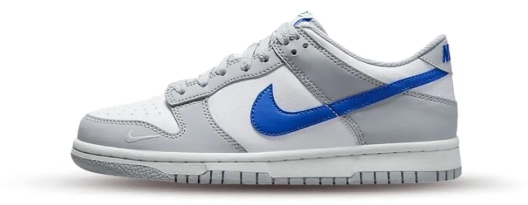 Nike Dunk Low White Grey Royal (GS)
