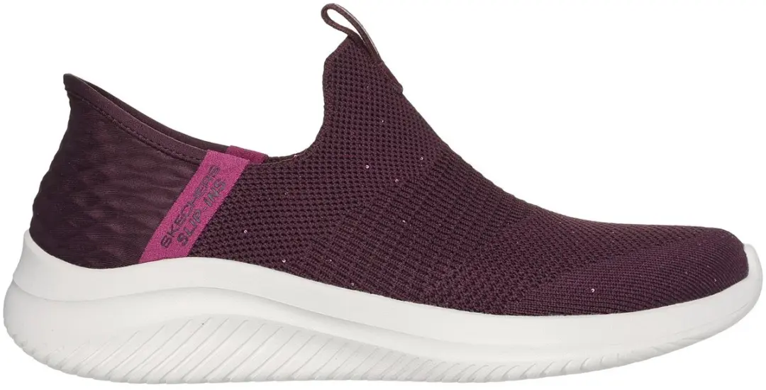 SKECHERS ULTRA FLEX 3.0 SHINY NIGHT, 149594-WINE, Female, Red