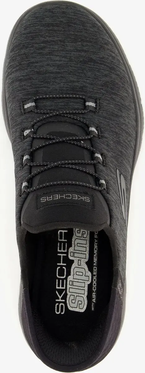 Skechers Slip-ins Summits Dames Sneakers - Zwart - Memory Foam