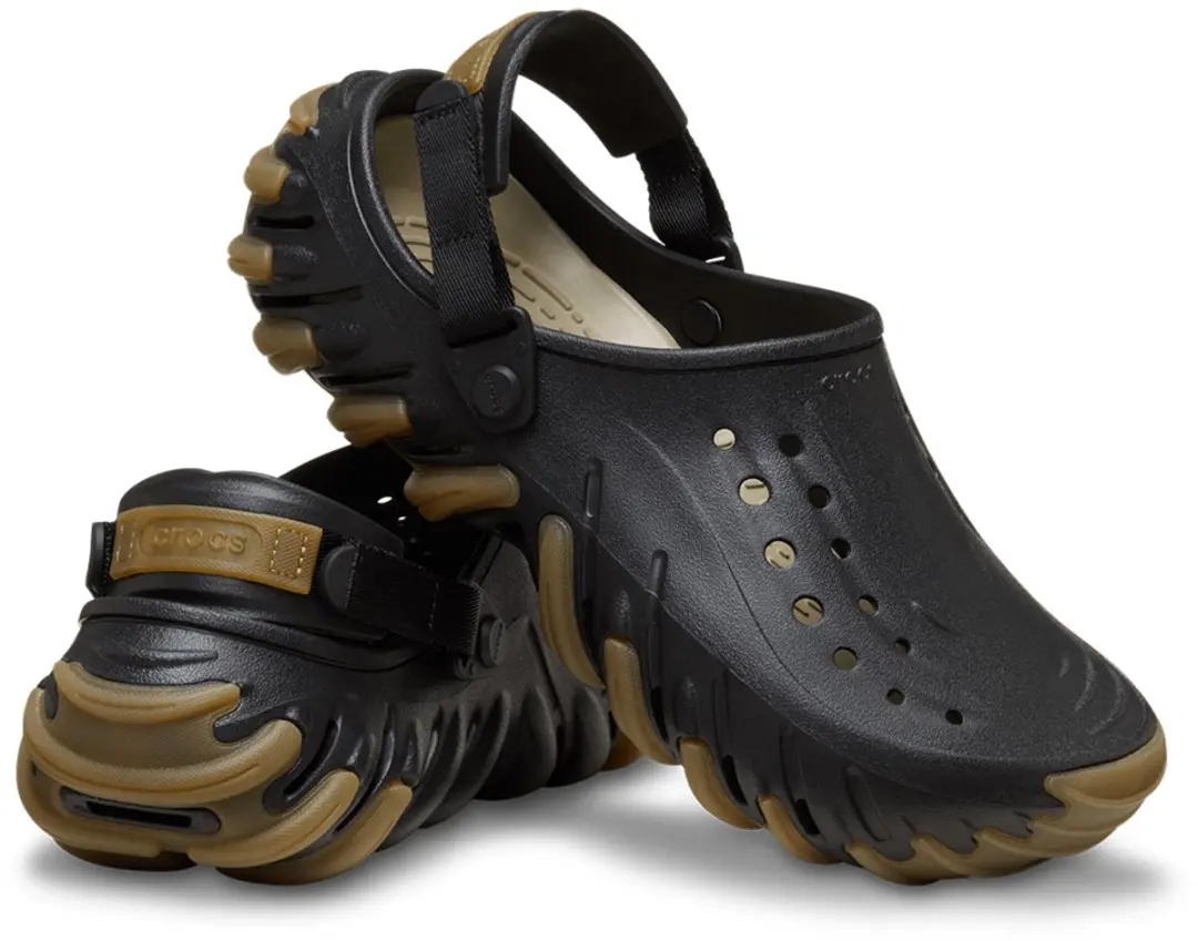 Crocs Echo Gum Ro Klompen - Zwart 43/44