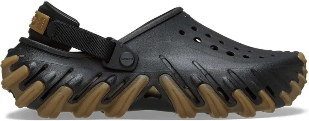 Crocs Echo Gum Ro Klompen - Zwart 43/44