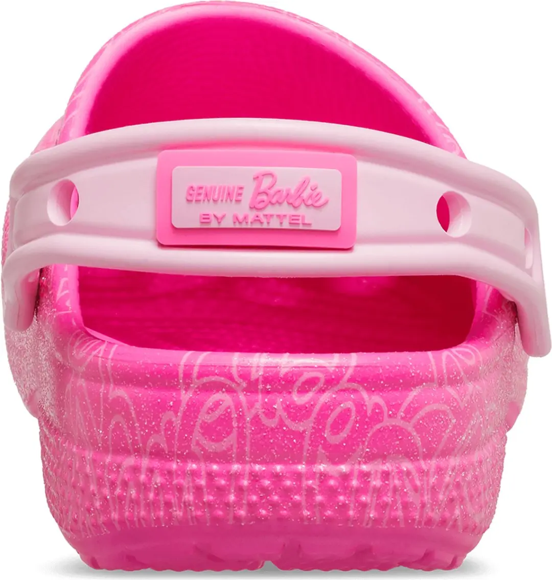 Crocs Classic Mattel Pink Barbie Clogs Kids 34.5