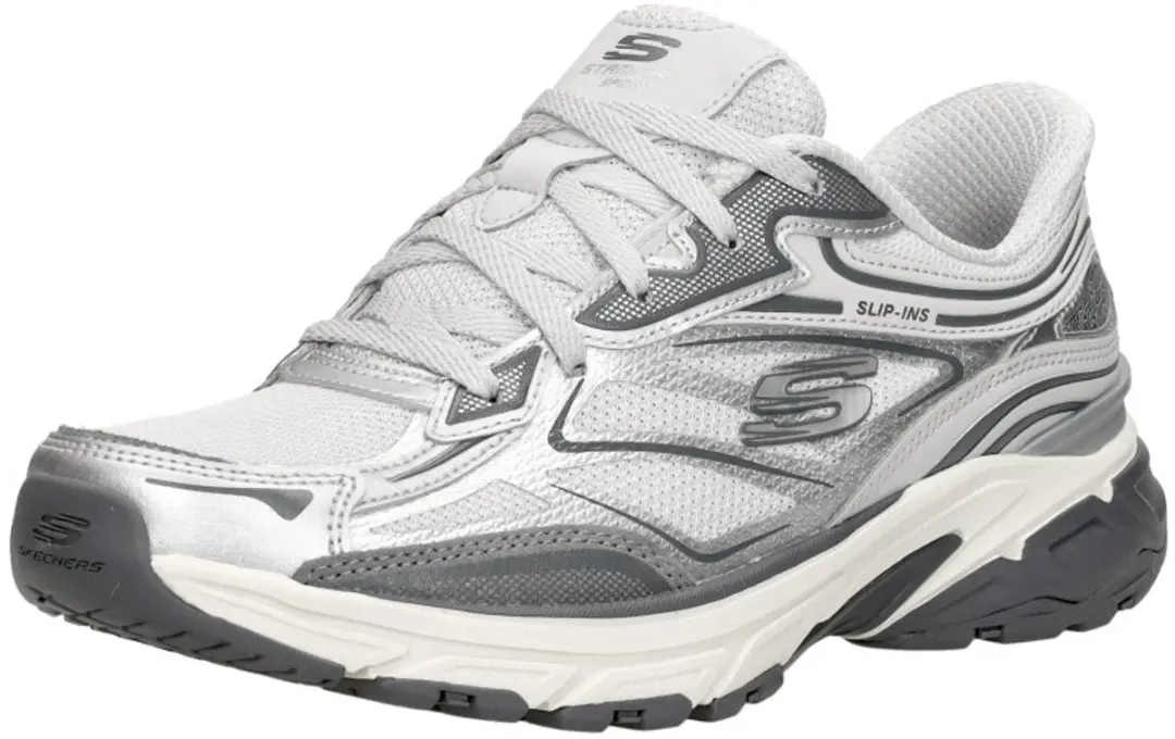 Skechers Stamina Sport Dames Instappers 131404 - 38 - Zilver/Grijs