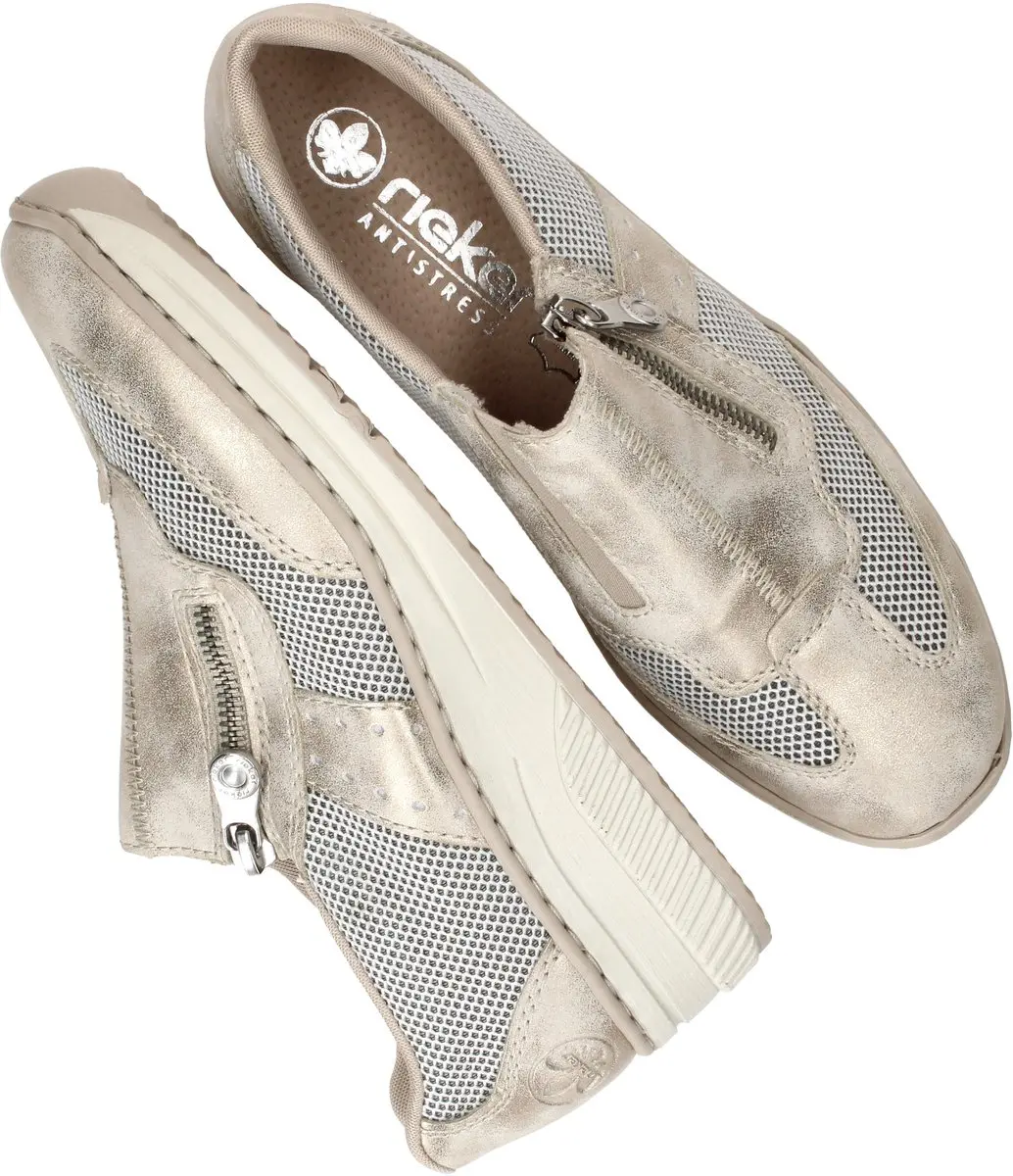 Rieker Instappers 137212 - Beige - Maat 39 - afbeelding 3 van 6