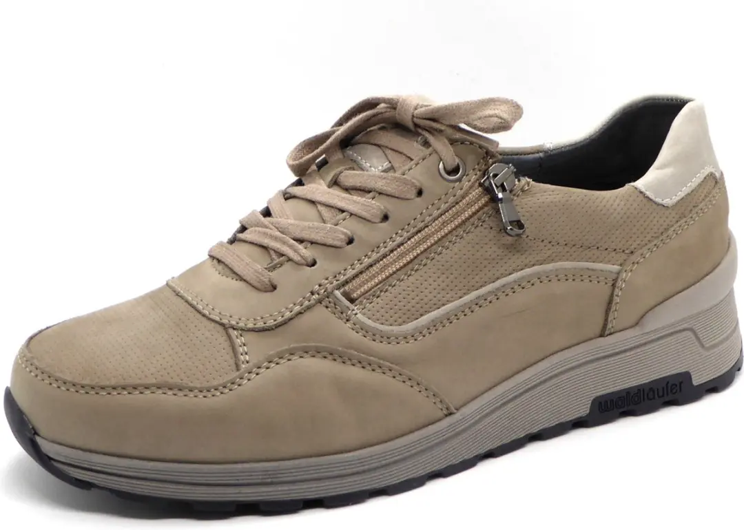 Heren Veterschoenen Waldlaufer H-etienne 734007-414-060 Beige