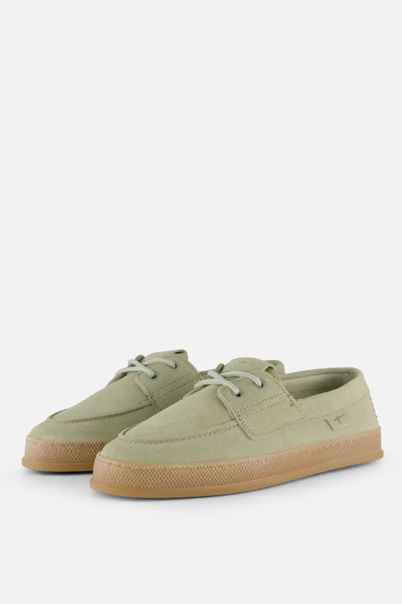 Tamaris Bootschoenen groen Leer
