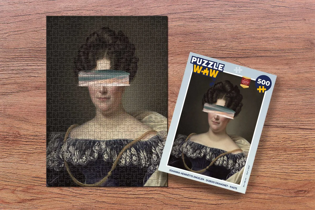 PuzzleWow Johanna Henriette Engelen - Dubois Drahonet Legpuzzel 500 Stuks - Multicolor