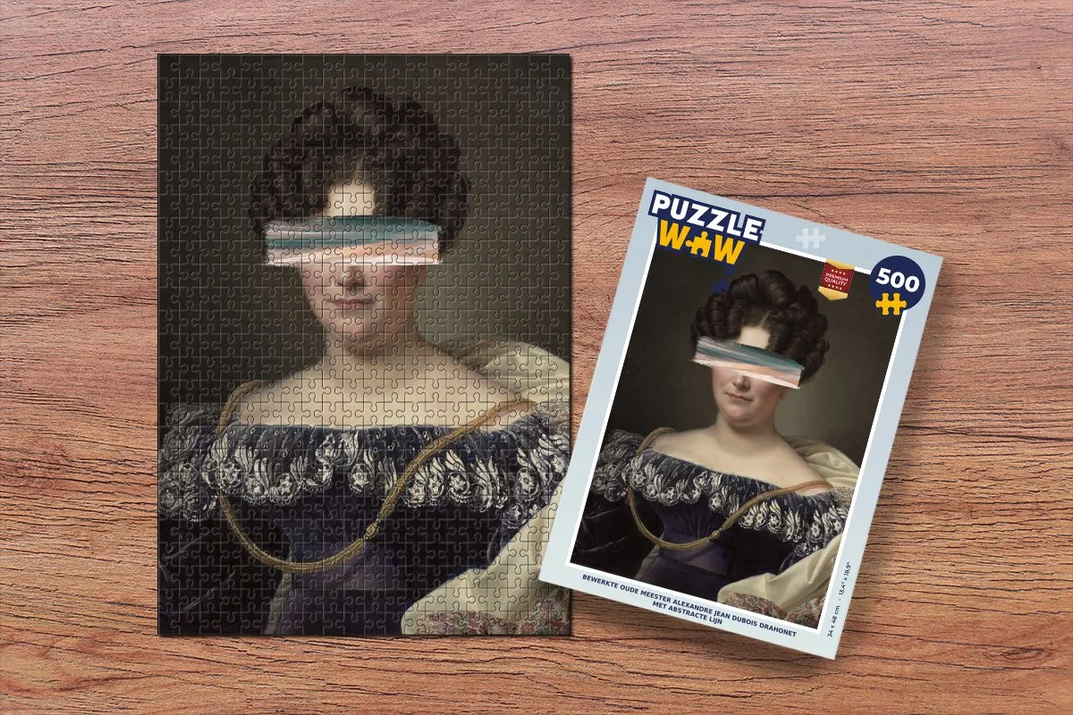 PuzzleWow Johanna Henriette Engelen - Dubois Drahonet Legpuzzel 500 Stuks - Multicolor