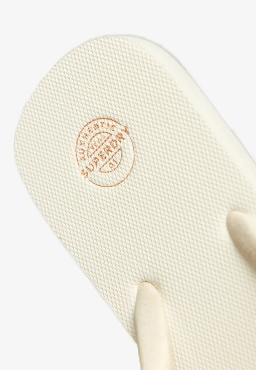 Superdry Core Metallic Kinderenlippers 34 - Off White - afbeelding 2 van 6