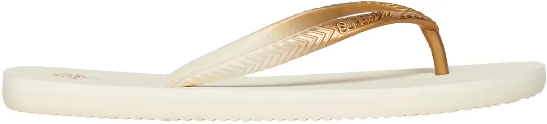Superdry Core Metallic Kinderenlippers 34 - Off White - afbeelding 5 van 6