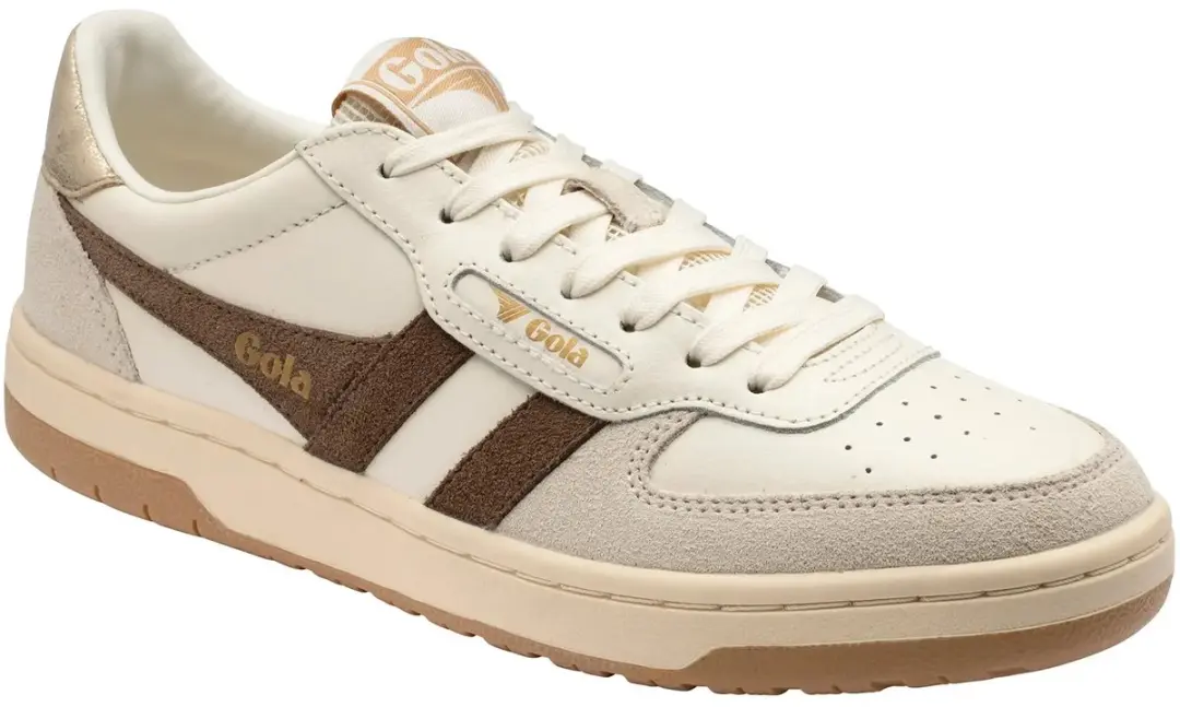 Gola Hawk CLB336 Schoenen - Dames - 40 - Off White/Otter/Gold