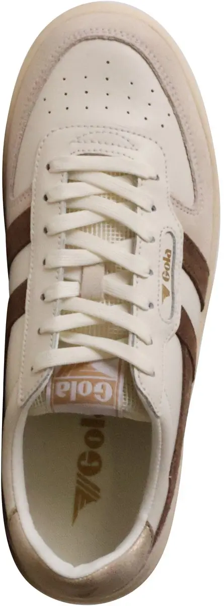 Gola Hawk CLB336 Schoenen - Dames - 40 - Off White/Otter/Gold