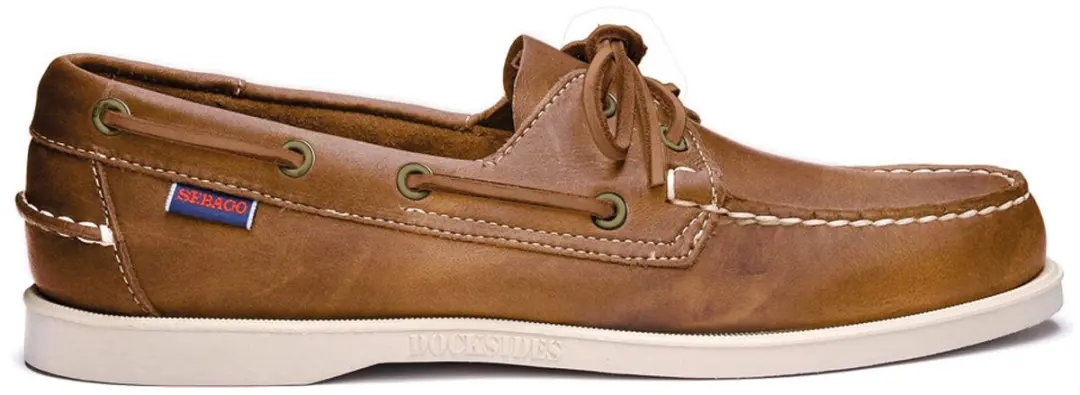 Sebago Docksides bootschoen heren brown-tan, maat 41.5