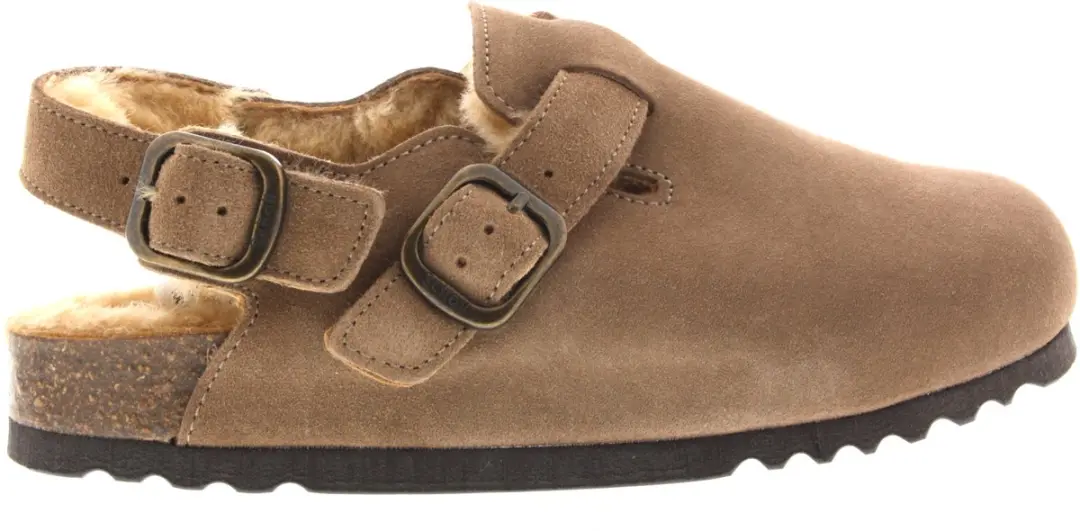 Dames Slippers Scholl Scholl Fae Backstrap Taupe