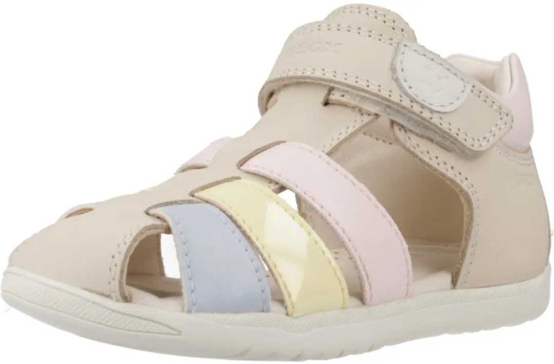 GEOX Macchia Dreumes Sandalen 22 - Licht ivoorkleurig