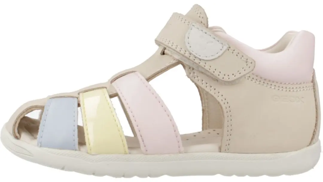 GEOX Macchia Dreumes Sandalen 22 - Licht ivoorkleurig