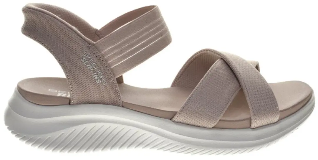 Skechers Sandalen Licht Roze Slip Ins maat 40