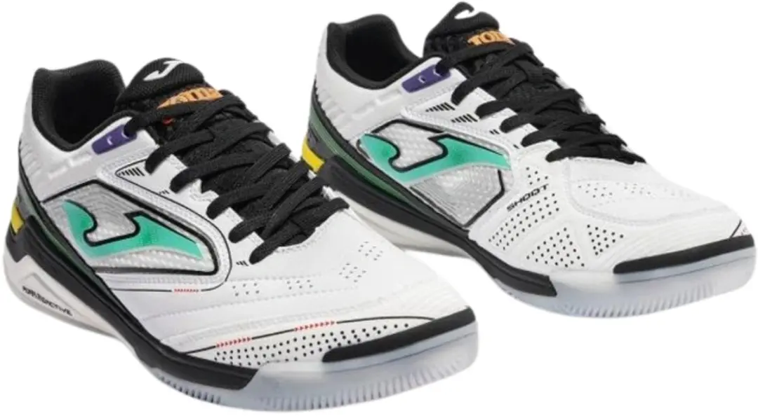 Joma Gambeta Indoor Voetbalschoenen Wit - Maat 43