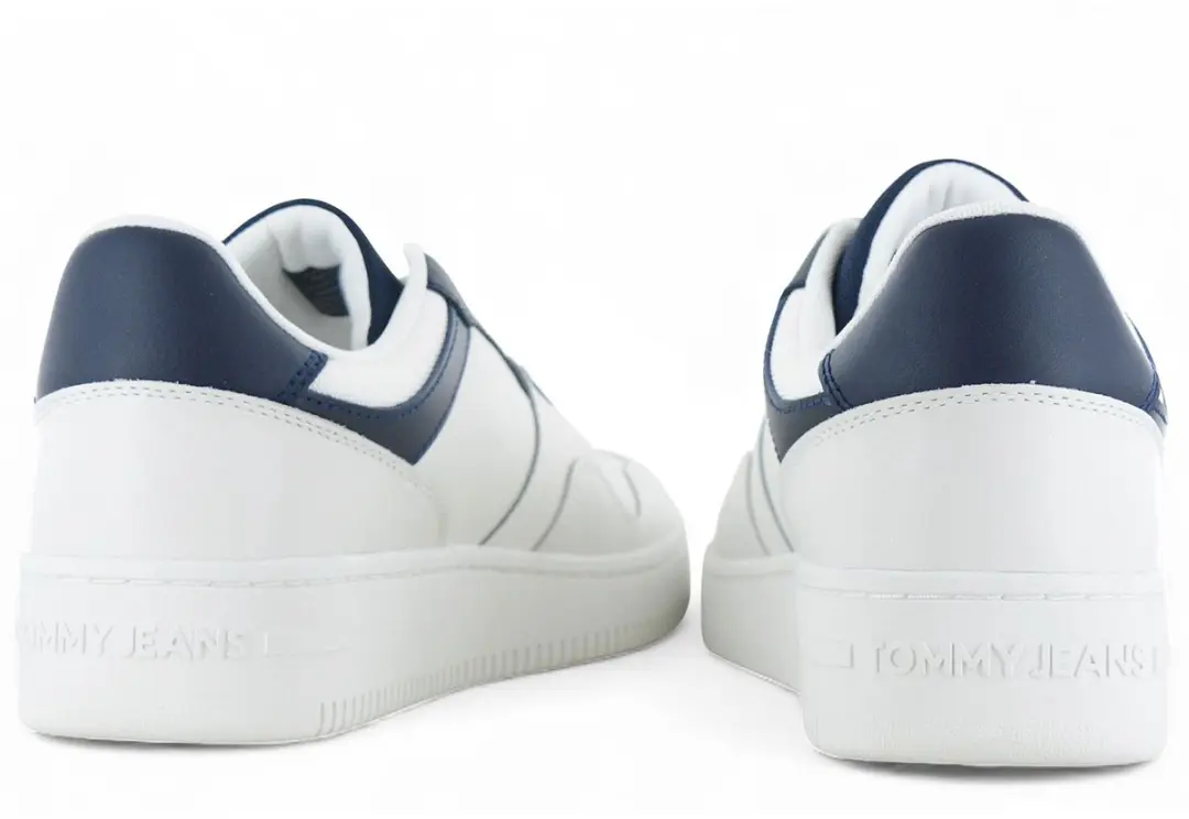 Tommy Hilfiger TJM Retro Basket Ess EM0EM01395-DW4 Sneakers - 44 - Blauw - afbeelding 4 van 6