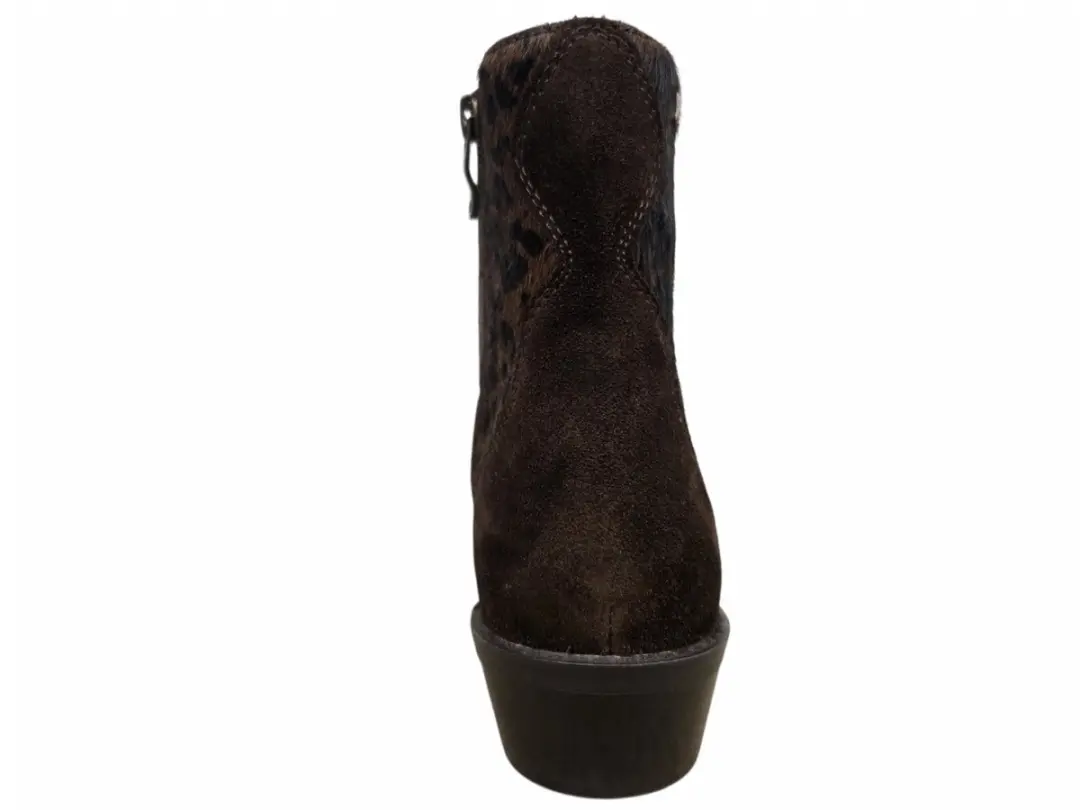 Maruti Gavi Suede Hairon DBrown DN1 Enkellaarzen - Bruin - 37