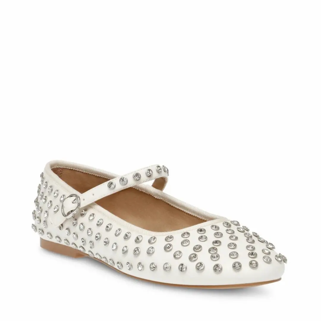 Steve Madden Vinetta-R Dames Ballerina's - Wit - 37