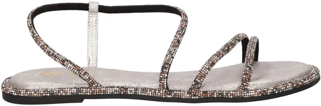 La Strada Sandaal Bruin Glitter Synthetisch
