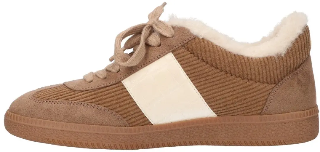 La Strada Taupe Sneaker - Damesschoenen 38 - afbeelding 3 van 4